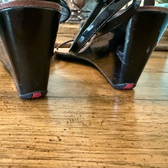 Prada Authentic Wedges 37 great condition - Picture 4 of 5